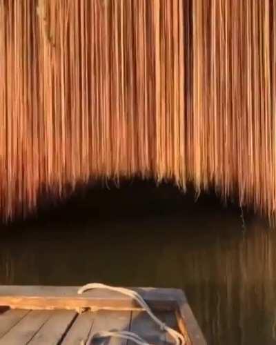 It's like entering into the doorway unto the unknown