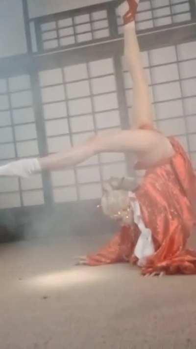 Behind the scenes of my tied up Kosodenote photoshoot