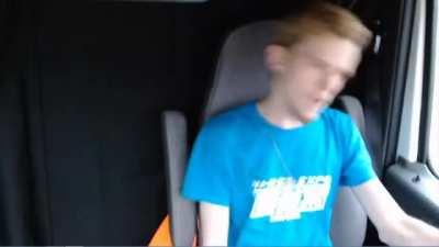 Streamer runs over children