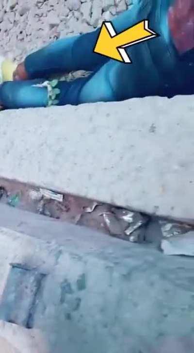 Indians + Trains + clout chasing = Disaster.