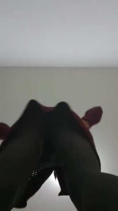 All that's missing is you tied up in ropes on the floor beneath me. [CD] 😈