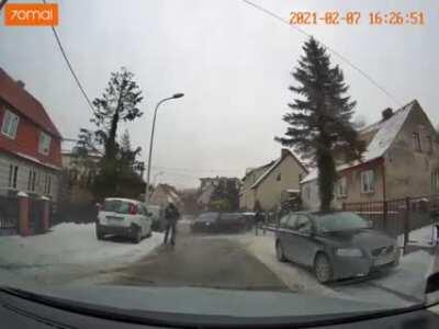 Police action in Poland