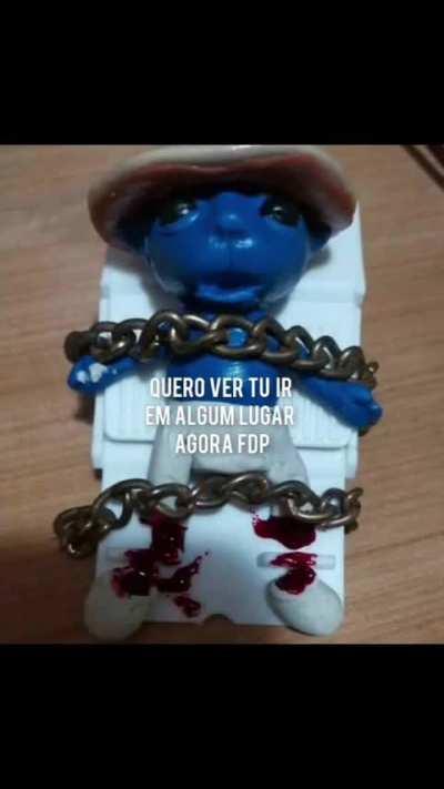 Quero ver ele ir ali agora