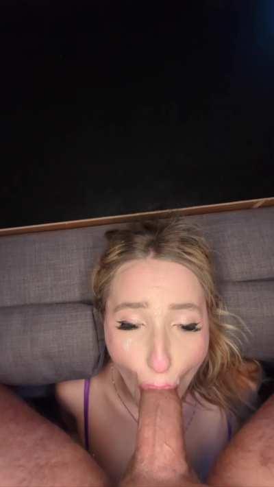 Finishing the job in style 🍆💦