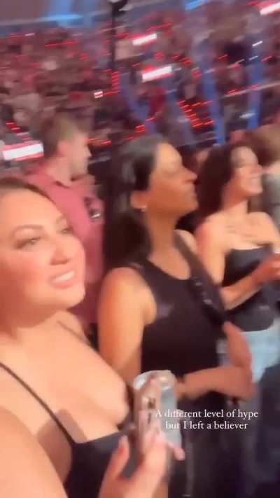 Francia (possibly) inebriated at WWE Raw IG 01 06 25 