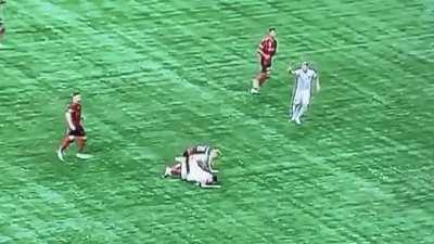 The visual representation of how it felt to watch the second half of tonight