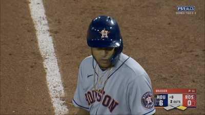 [Highlight] [Highlight] Brasier brings two more Astros runs home with a flare to right field