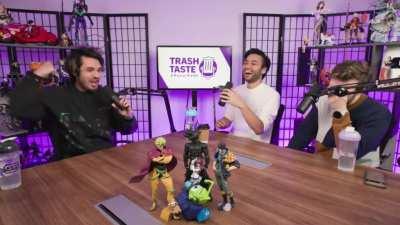 At this moment Joey became a 100 lvl boss ( i am so sorry)