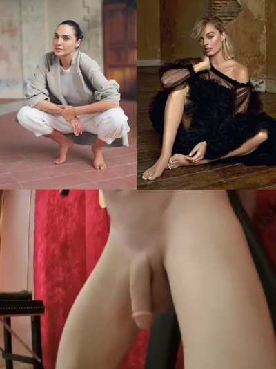 Would you rather have Gal Gadot or Margot Robbie bust your balls with there barefeet while tied up like this?