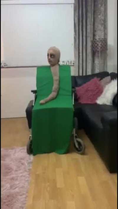 Umm I think this person just won Halloween...