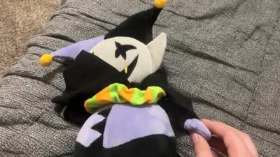 My friend beat my jevil plush to death and now it has new voice lines - has anyone else had this happen?