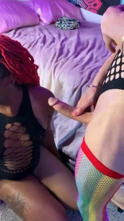 Would you cover your local trans goddess in cum?