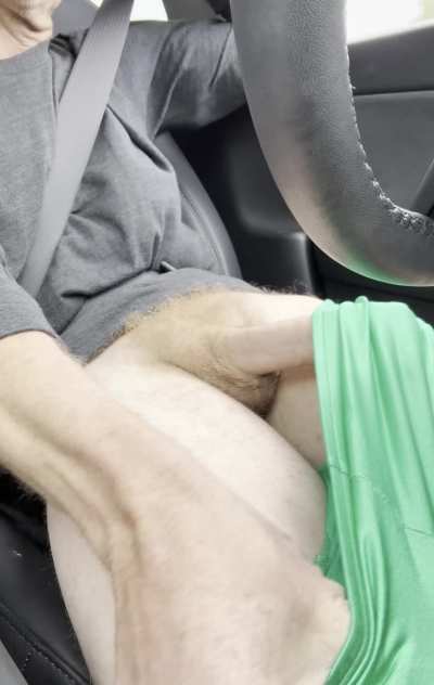 My passenger was too busy on her phone to notice how busy I was in the front of my Uber