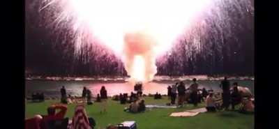 When San Diego accidentally lit all their fireworks at once