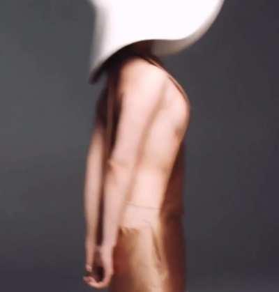 Jenna skipping. motion tracked and stabilised