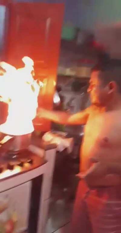 HMFT after I started this fire