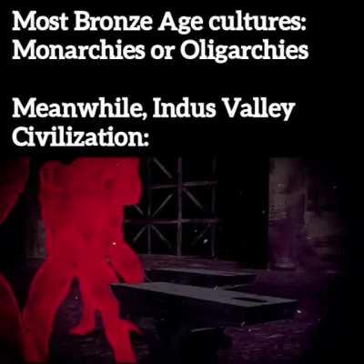 Why couldn't they have a God King like a normal Bronze Age civilization