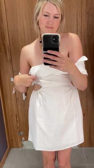 Getting naughty in the change room