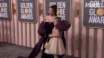 at the Golden Globes 2023