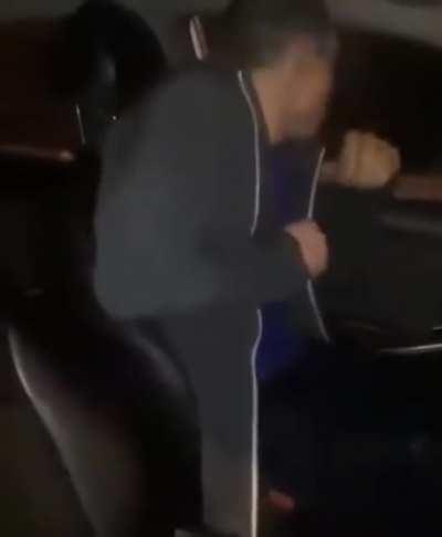 Don’t think it’s a good idea to get in the car with him