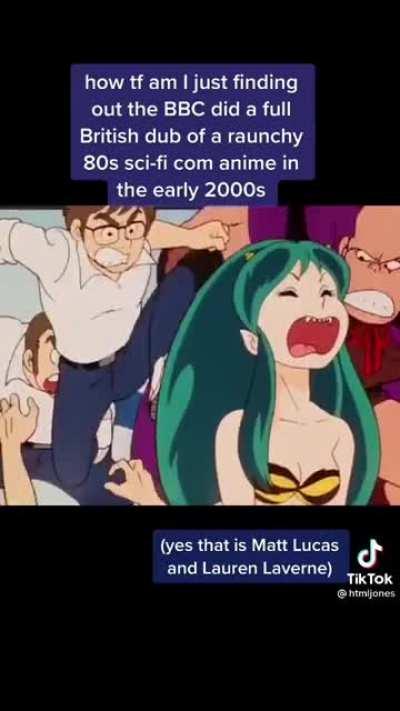 Just found out about the time the BBC dubbed anime (ft. Matt Lucas)