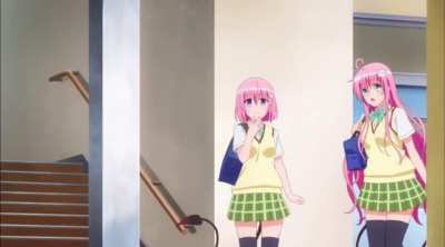 Yami turns RITOS FACE into a BUTTCHEEK. 