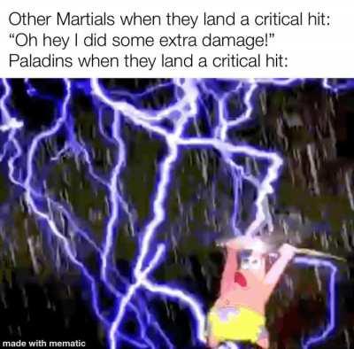 Shout out to Barbarians, who just crit better