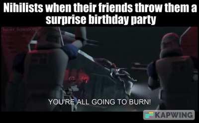 A meaningless struggle