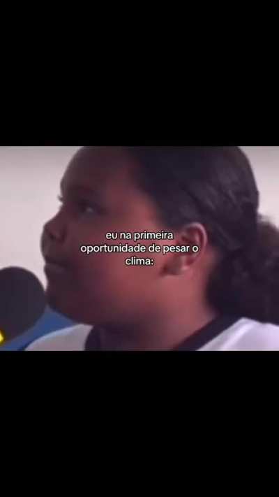 Pesou o clima aí