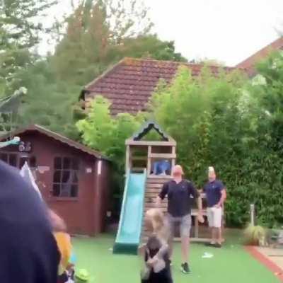 HMB while i do this cool trick shot