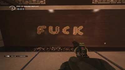 He couldn't do it, but left a message