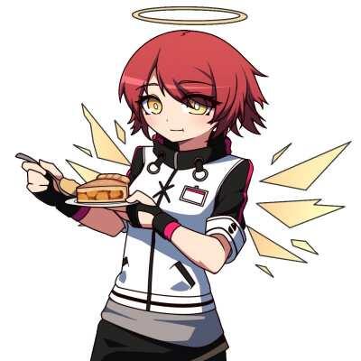 Exu Eating Pie - my first time hand animating