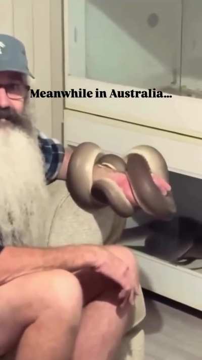 He is serenity itself