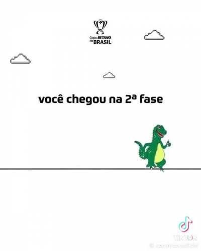 Admirem o que o perfil oficial da Copa do Brasil postou sobre o mano Dino kkkkkkk bom demais kkkk