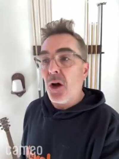 A gift from a friend. Ritchofen wishes me a Happy Birthday!