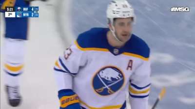 [BUF4-NYR2] Mattias Samuelsson snipes it shorthanded 15 seconds into a double minor penalty kill
