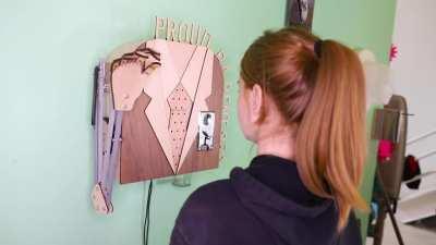 I built myself a proud parent. It charges me 25¢ for a pat on the shoulder.