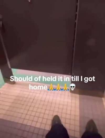 Can’t Even do it in peace