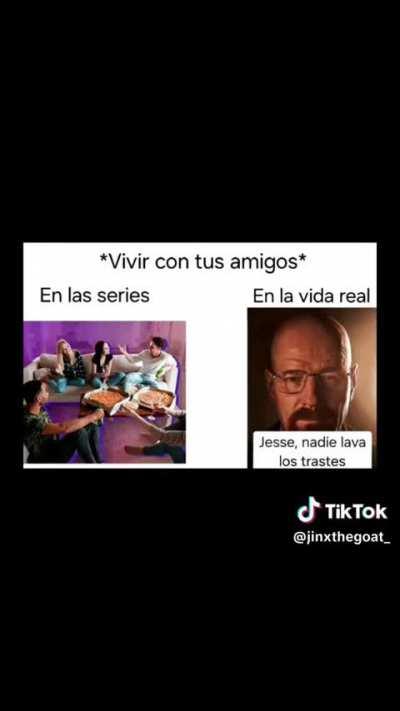 Yo por eso voy a vivir solo.