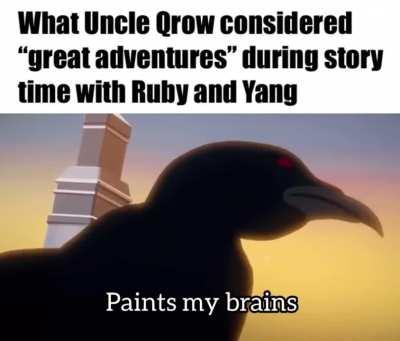 Never let Qrow preach again