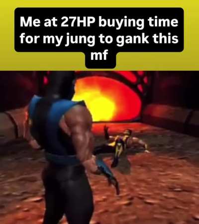 Every time I'm about to get soloed😂