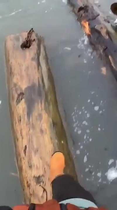 Dangerous job but somebody has to do it