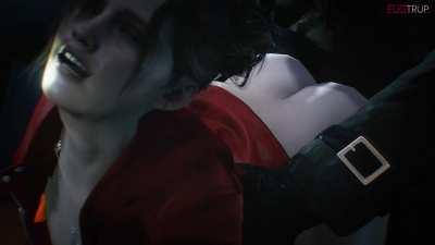 Claire vs. Mr. X (Fugtrup) [Resident Evil]