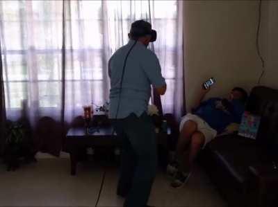 To teach Grandpa about virtual reality