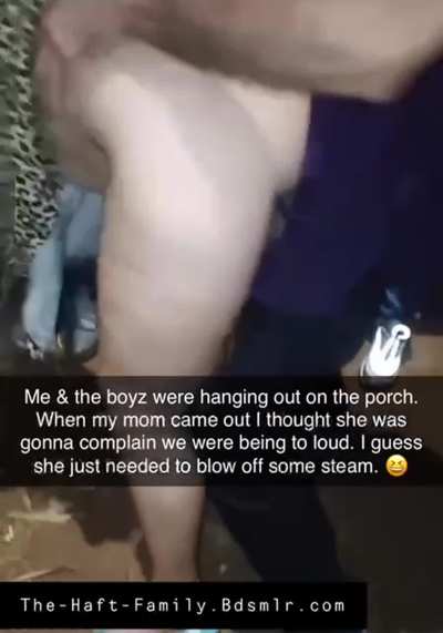 gang bang with son and his friends