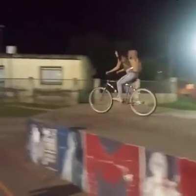 a little tough landing