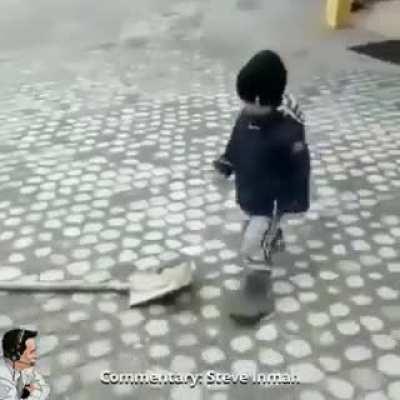 Nunca tire x1 com uma pá