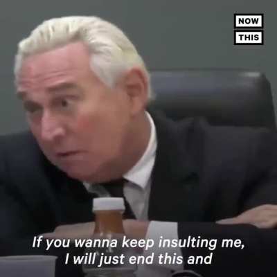 Roger Stone going nuts