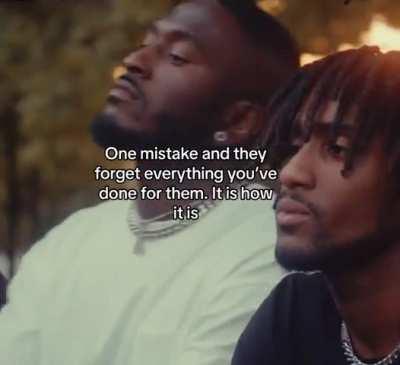One mistake 