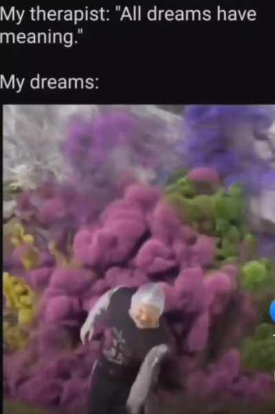 Dreams made by unexpressed farts